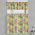 thumbnail image 1 of Ambesonne Vintage Valance & Curtain, Rainbow Color Geometric, 55"x30", Multicolor, 1 of 6