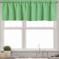 thumbnail image 1 of Ambesonne Vintage Valance Pack of 2, Continuous Nature Motifs, 54"X18", Green Earth Yellow, 1 of 5