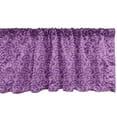 thumbnail image 1 of Ambesonne Vintage Valance Pack of 2, Rococo Scroll Curls, 54"X12", Dried Rose and Violet, 1 of 4