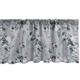 thumbnail image 1 of Ambesonne Vintage Window Valance, Art Flowers Romantic Summer, 42" x 18", Pale Blue Grey and Marigold, 1 of 2