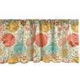thumbnail image 1 of Ambesonne Vintage Window Valance, Cheerful Garden Doodle, 42" x 18", Multicolor, 1 of 3
