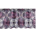 thumbnail image 1 of Ambesonne Vintage Window Valance, Geometric Stripe Circle, 54" X 18", Lavender Plum, 1 of 3