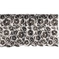 thumbnail image 1 of Ambesonne Vintage Window Valance, Nostalgic Flora Pattern, 54" X 18", Dark Brown and White, 1 of 3