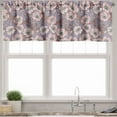 thumbnail image 1 of Ambesonne Vintage Window Valance, Poppy Buds Garden Art, 54" X 12", Mauve Blush, 1 of 3