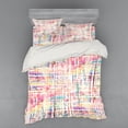 thumbnail image 1 of Ambesonne Watercolor Bedding Set 4 Pcs, Scattered Colors Art, Queen, Multicolor, 1 of 3