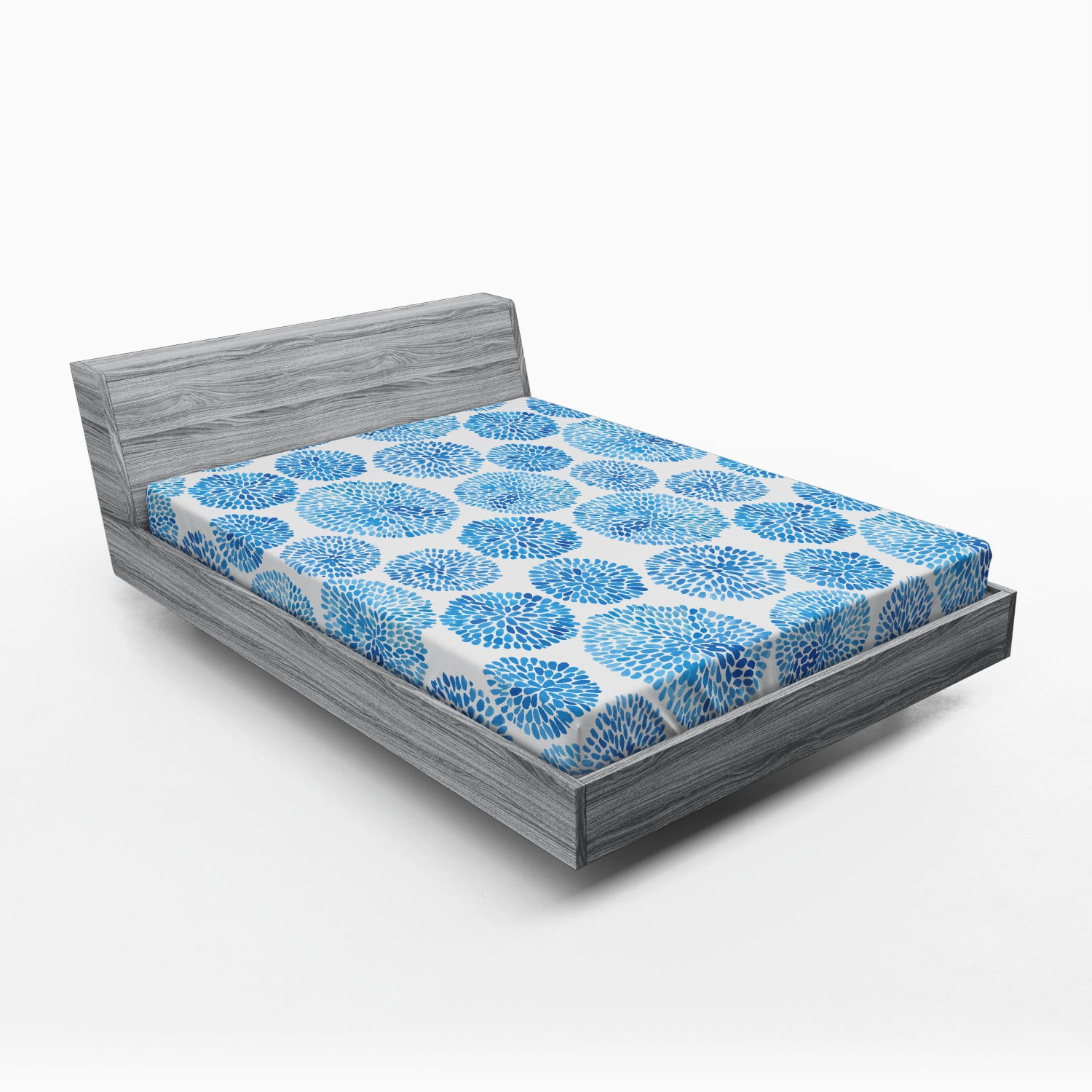 Ambesonne Microfiber Fitted Sheet