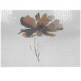 thumbnail image 1 of Ambesonne Watercolor Flower Jigsaw Puzzle Durable Cardboard, Poppy Flower Art, 1000 pcs, Warm Taupe, 1 of 1