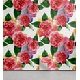 thumbnail image 1 of Ambesonne Watercolor Flowers Peel & Stick Wallpaper for Home, Wild Roses Fun, 13"x36", Pastel Pink Coral and Emerald, 1 of 5