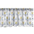 thumbnail image 1 of Ambesonne Watercolor Flowers Window Valance, Fresh Petunia Blossoms Pastel Flourish Growth of Mother Nature Theme, Curtain Valance for Kitchen Bedroom Decor with Rod Pocket, 54" X 18", Multicolor, 1 of 3