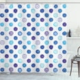 thumbnail image 1 of Ambesonne Watercolor Shower Curtain, Blue Tones Soft Funky, 69"Wx70"L, Multicolor, 1 of 3