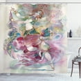 thumbnail image 1 of Ambesonne Watercolor Shower Curtain, Oriental Dancer Girl, 69"Wx70"L, Multicolor, 1 of 3
