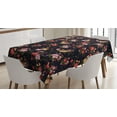 thumbnail image 1 of Ambesonne Watercolor Tablecloth Rectangular Table Cover, Vintage Rose Garden, 60"x84", Multicolor, 1 of 4