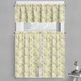 thumbnail image 1 of Ambesonne Watercolor Valance & Curtain, Flowers Theme, 55"x45", Pale Yellow Pale Pink, 1 of 7