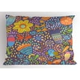 thumbnail image 1 of Ambesonne Whimsical Pillow Sham, Flowers Birds Cartoon Joy, 26" X 20", Multicolor, 1 of 2