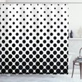thumbnail image 1 of Ambesonne White Shower Curtain, Minimalist Polka Dots, 69"Wx75"L, White, 1 of 3
