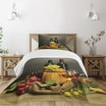 thumbnail image 1 of Ambesonne Winery Quilted Bedspread Set 2 Pcs, Themed Bottles France, Twin Size, Multicolor, 1 of 5