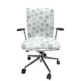 thumbnail image 1 of Ambesonne Winter Office Chair Cover Stretchable High Back, Abstract Neutral Snowflakes, Taupe Blue, 1 of 1