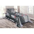 thumbnail image 1 of Ambesonne Winter Quilted Coverlet 2 Pcs, City Park Snow Cold, Twin Size, Grey Coral, 1 of 2