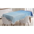 thumbnail image 1 of Ambesonne Winter Tablecloth Rectangular Table Cover, Watercolor Shades Xmas, 60"x84", Blue White, 1 of 4