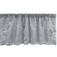 thumbnail image 1 of Ambesonne Winter Valance Pack of 2, Snow-Like Small Circles Art, 54"X12", Pale Purpleblue and White, 1 of 4