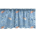thumbnail image 1 of Ambesonne Winter Window Valance, Christmas Angels Pattern, 42" x 18", Multicolor, 1 of 3