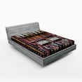 thumbnail image 1 of Ambesonne Wire Fitted Sheet, Rusted Electrical Panel, Full Size, Multicolor, 1 of 2