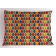 thumbnail image 1 of Ambesonne Woodland Pillow Sham, Fallen Leaves Colorful, 26" X 20", Multicolor, 1 of 2