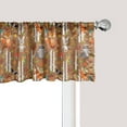 thumbnail image 1 of Ambesonne Woodland Window Valance, Cartoon Animals of Forest, 54" X 18", Multicolor, 1 of 3