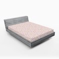 thumbnail image 1 of Ambesonne Xo Fitted Sheet 2 Pcs Set, Colorful Woman Lipstick Kisses, Full, Ivory Multicolor, 1 of 3