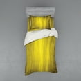 thumbnail image 1 of Ambesonne Yellow Bedding Set 3 Pcs, Abstract Retro Grunge, Twin XL, Green Olive Green, 1 of 2