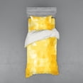 thumbnail image 1 of Ambesonne Yellow Bedding Set 3 Pcs, Geometric Triangle, Twin, Yellow, 1 of 3