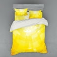 thumbnail image 1 of Ambesonne Yellow Bedding Set 4 Pcs, Modern Circular Mosaic, Queen, Yellow, 1 of 2