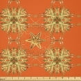 thumbnail image 1 of Ambesonne Yellow Damask Fabric by the Yard Microfiber, Eastern Abstract, 1 Yard, Orange Sepia and Yellow, 1 of 4
