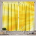 thumbnail image 1 of Ambesonne Yellow Kitchen Curtains, Abstract Summer Sun, 55"x45", Yellow, 1 of 3