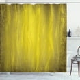 thumbnail image 1 of Ambesonne Yellow Shower Curtain, Abstract Retro Grunge, 69"Wx84"L, Green Olive Green, 1 of 5