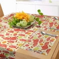 thumbnail image 1 of Ambesonne Yellow Table Runner & Placemats, Cup with Dots and Fruits, Placemat 4 pcs + Runner 16"x90", Yellow Scarlet, 1 of 2