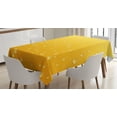 thumbnail image 1 of Ambesonne Yellow Tablecloth Rectangular Table Cover, Ombre Like Beer Glass, 52"x70", Yellow, 1 of 3