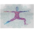 thumbnail image 1 of Ambesonne Yoga Jigsaw Puzzle Durable Cardboard, Mandala Boho, 1000 pcs, Purple Blue, 1 of 1