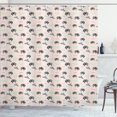 thumbnail image 1 of Ambesonne Zebra Shower Curtain, Abstract Animal Art, 69"Wx70"L, Multicolor, 1 of 5