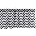 thumbnail image 1 of Ambesonne Zig Zag Window Valance, Geometric Retro Funky, 54" X 18", Multicolor, 1 of 3