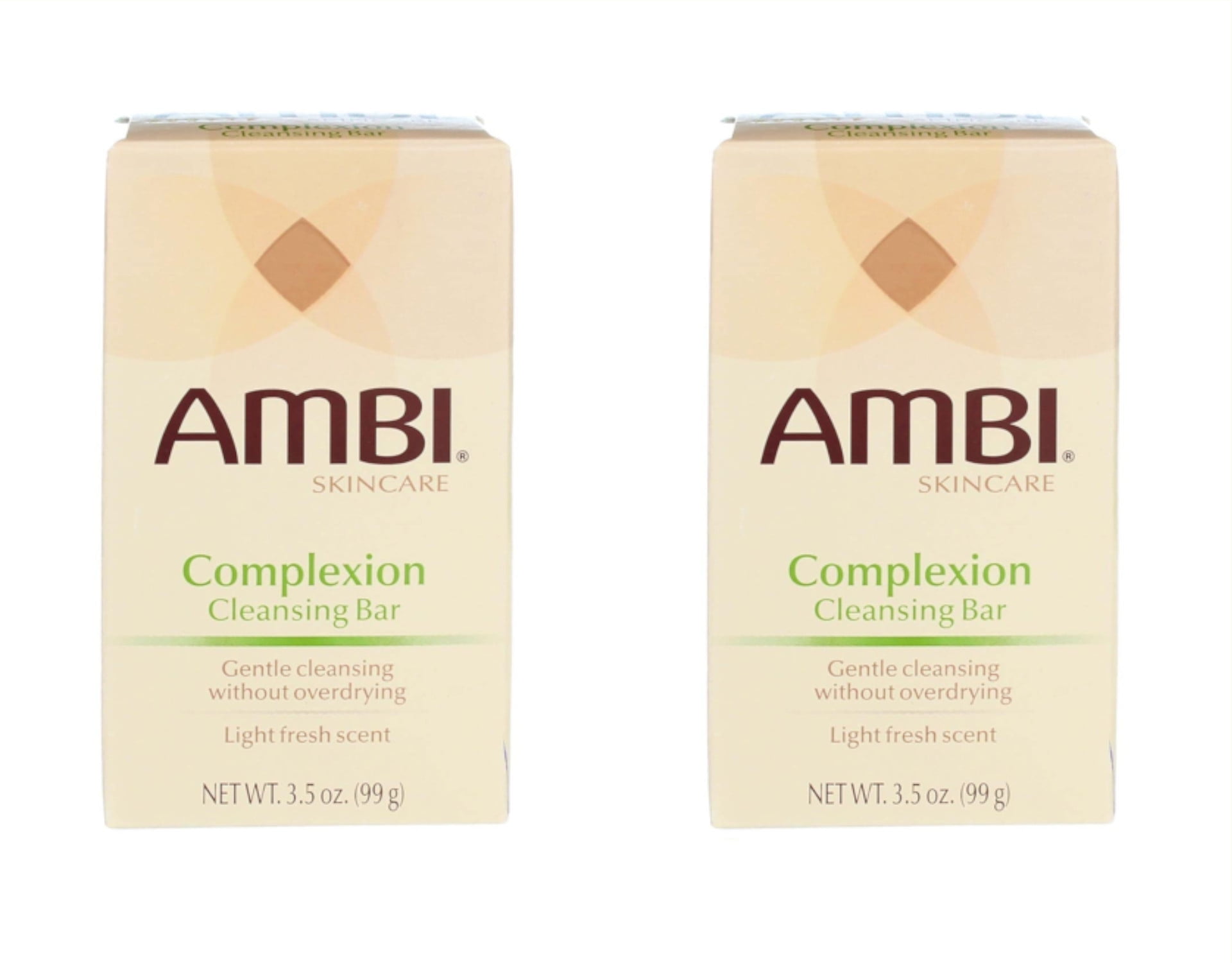 Ambi Complexion Skin Cleansing Bar Soap 3.5 Oz, 2 Pack