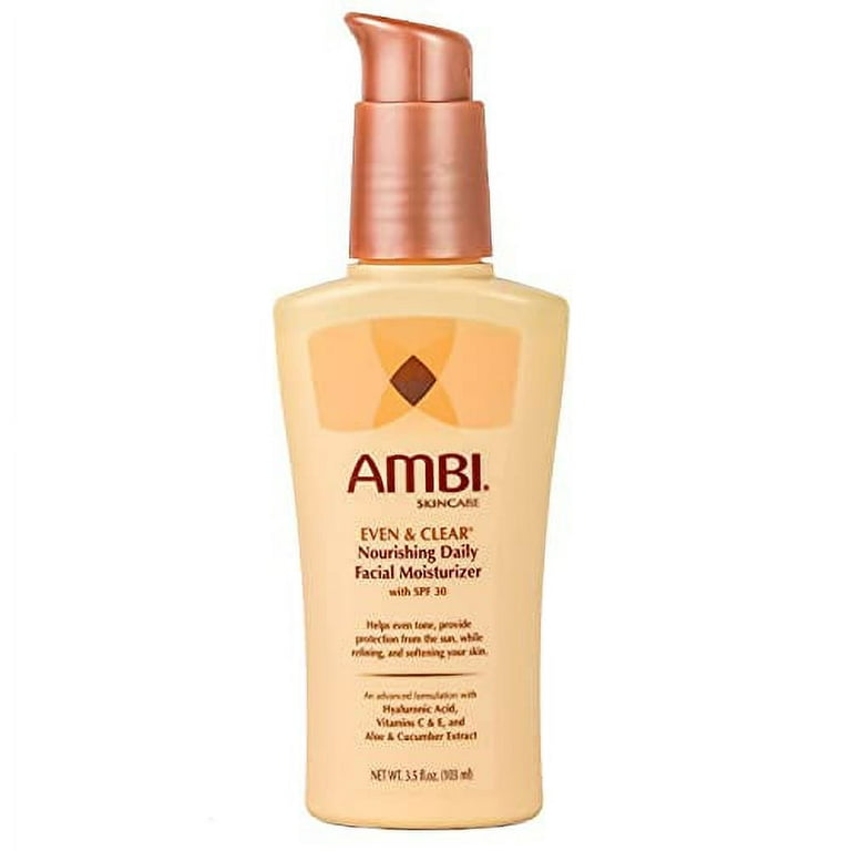 AMBI Even and Clear Daily Facial Moisturizer, SPF 30, Skin