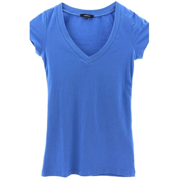 Ambiance Classic V-Neck Short Sleeve Tee - 65000