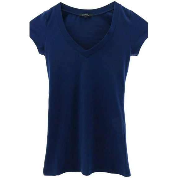 Ambiance Classic V-Neck Short Sleeve Tee - 65000