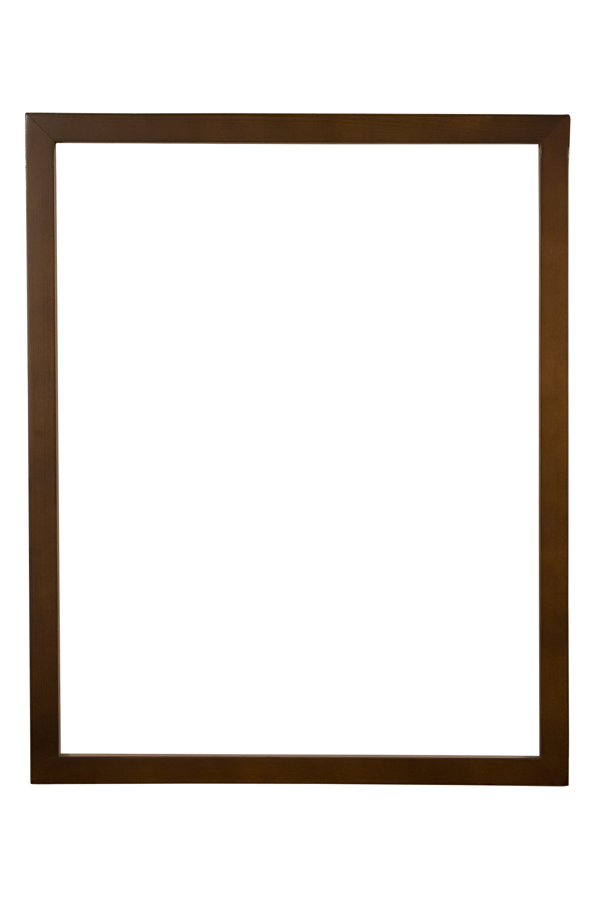 Ambiance Gallery 16x20 Wood Picture Frame for Stretched Canvas, Artist Panels and Art Boards, Single, Walnut - 4 Pack, Size: 16 x 20, Brown