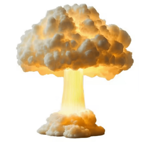 Ambiance Lamp 3D Printed Nightlight with Funky Design for Room Shelves Desk Children'S Bedside