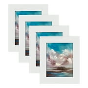 Ambiance Studio Frame White 8X10 Plexi Glazing - 4 Pack