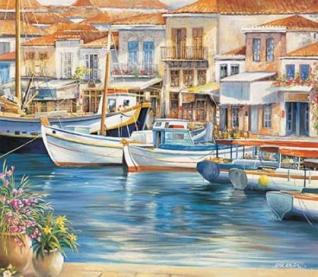 Ambiance de mediterranee II Canvas Art - Eric Erwin (24 x 24)