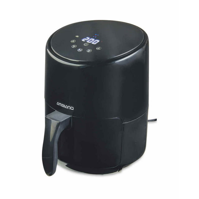 Ambiano Electric Compact Air Fryer Black with LED Touch Display