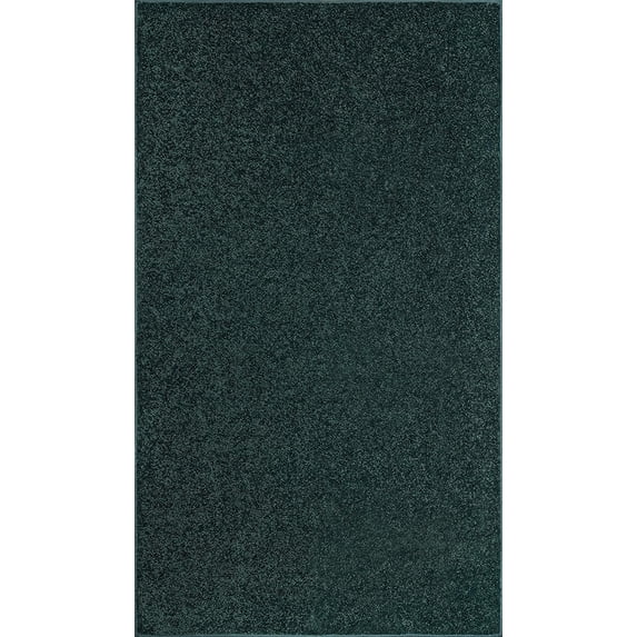 Ambiant Broadway Collection Pet Friendly Area Rugs Forest Green - 2' x 4'